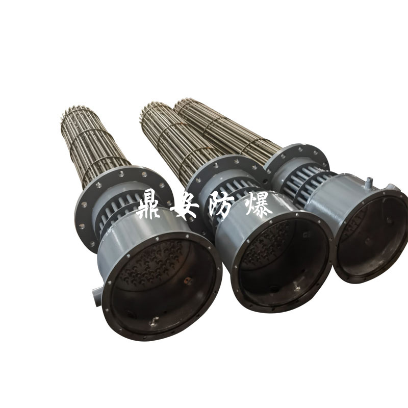 鼎安防爆 導熱油加熱器 法蘭加熱管 空氣加熱棒